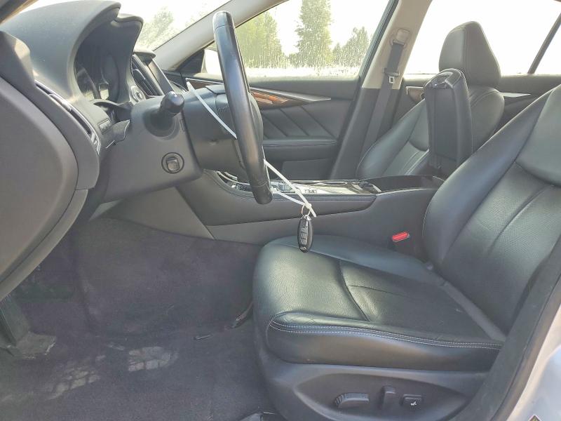 65155526 :رقم المزاد ، JN1AV7AR9EM702199 vin ، 2014 Infiniti Q50 Hybrid مزاد بيع