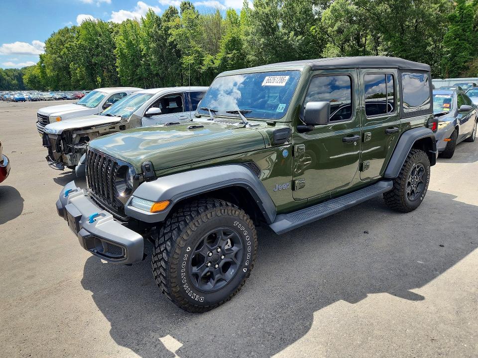 Продажа на аукционе авто 2023 Jeep Wrangler, vin: 1C4JJXN61PW693594, номер лота: 66261286