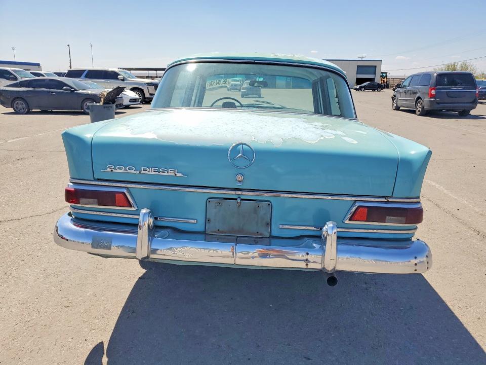 Aukcja sprzedaży 1967 Mercedes-benz B200, vin: 11011010311135, numer aukcji: 65054536