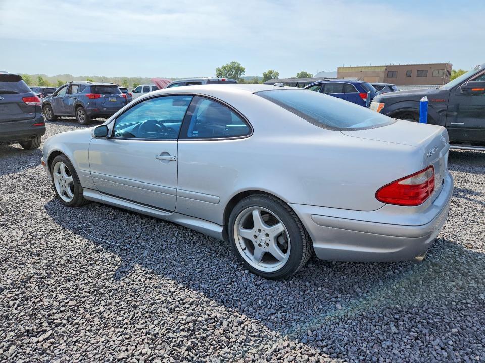 2002 Mercedes-benz Clk მანქანა იყიდება აუქციონზე, vin: WDBLJ70G72T119373, აუქციონის ნომერი: 65953576