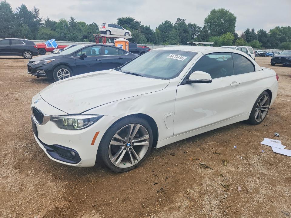Aukcja sprzedaży 2018 Bmw 430i, vin: WBA4Z1C50JEC60634, numer aukcji: 63734416