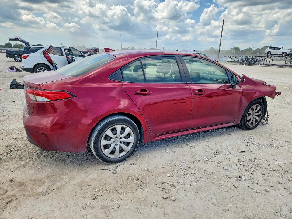 65279706 :رقم المزاد ، JTDEPMAE2NJ226125 vin ، 2022 Toyota Corolla مزاد بيع