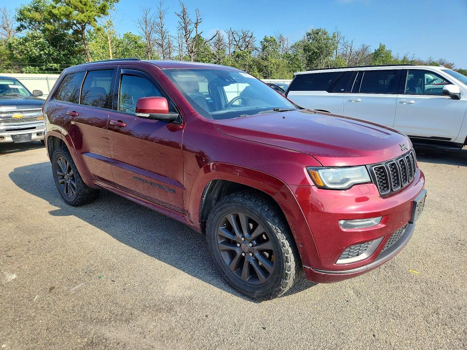 Продажа на аукционе авто 2018 Jeep Grand Cherokee, vin: 1C4RJFCG6JC222980, номер лота: 64368746