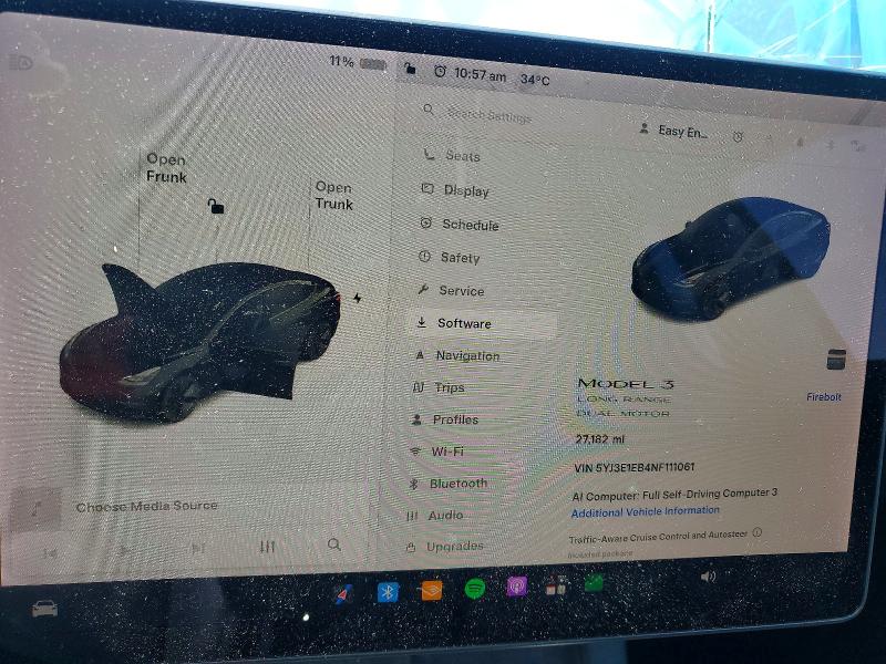 Aukcja sprzedaży 2022 Tesla Model 3, vin: 5YJ3E1EB4NF111061, numer aukcji: 64914736