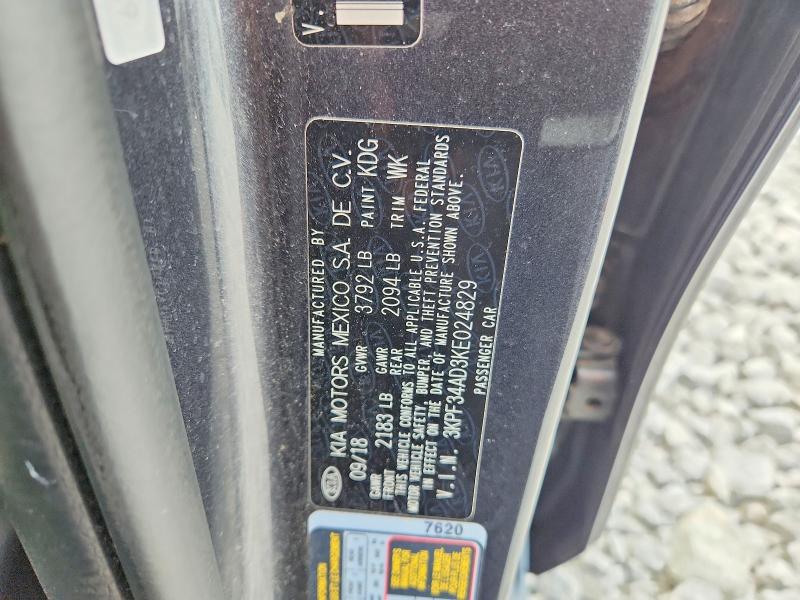 Aukcja sprzedaży 2019 Kia Forte, vin: 3KPF34AD3KE024829, numer aukcji: 65461096