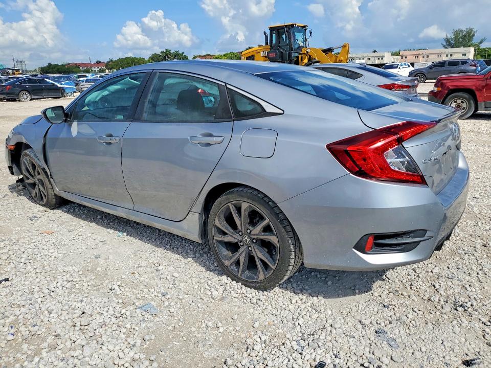 2019 Honda Civic მანქანა იყიდება აუქციონზე, vin: 2HGFC2F82KH603980, აუქციონის ნომერი: 67065776