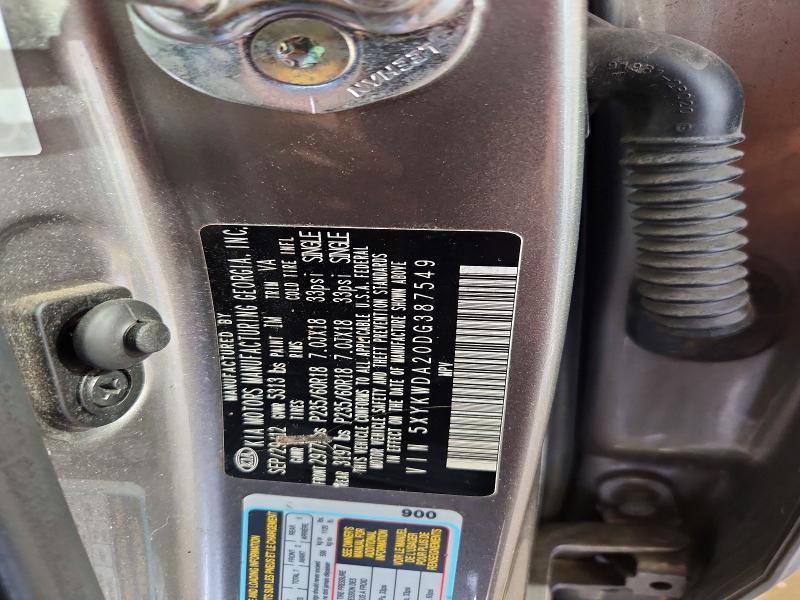 Продаж на аукціоні авто 2013 Kia Sorento, vin: 5XYKWDA20DG387549, номер лоту: 64574456