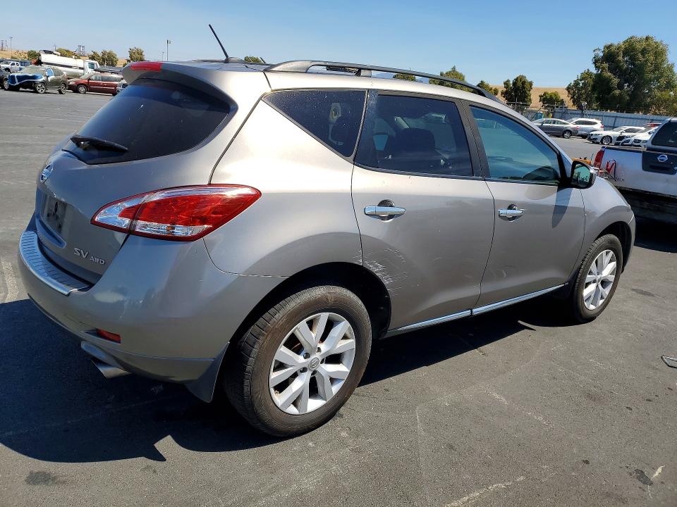 65157876 :رقم المزاد ، JN8AZ1MW5BW173158 vin ، 2011 Nissan Murano مزاد بيع