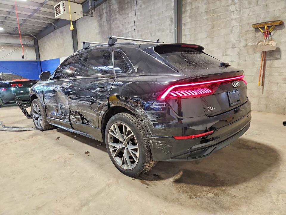 2021 Audi Q8 მანქანა იყიდება აუქციონზე, vin: WA1AVAF10MD009592, აუქციონის ნომერი: 65570746
