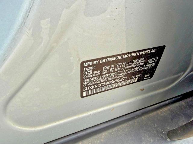 Aukcja sprzedaży 2016 Bmw X5, vin: 5UXKR2C59GOR69371, numer aukcji: 64529976