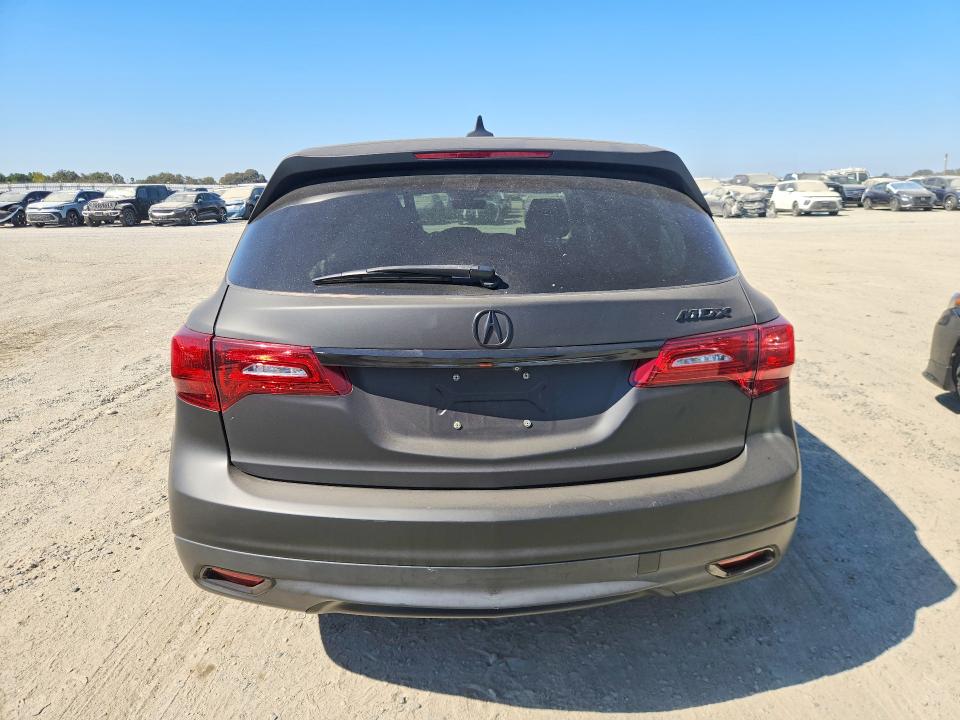 Продажа на аукционе авто 2016 Acura Mdx, vin: 5FRYD4H29GB047395, номер лота: 65702306