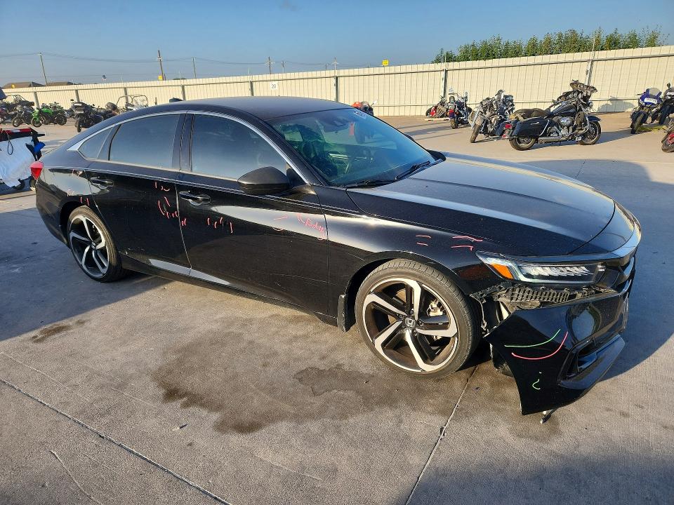 Aukcja sprzedaży 2021 Honda Accord, vin: 1HGCV1F3XMA058558, numer aukcji: 64594096