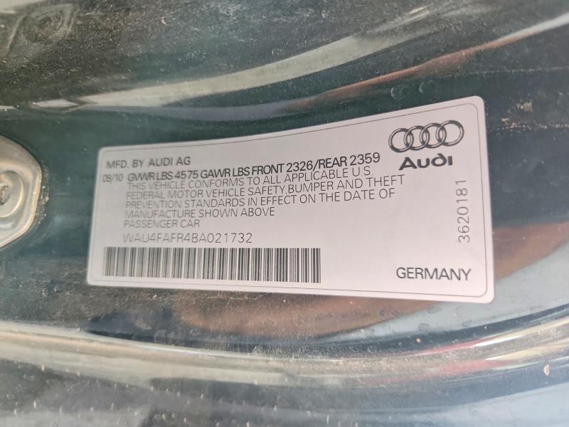 Продаж на аукціоні авто 2011 Audi A5, vin: WAU4FAFR4BA021732, номер лоту: 63784216