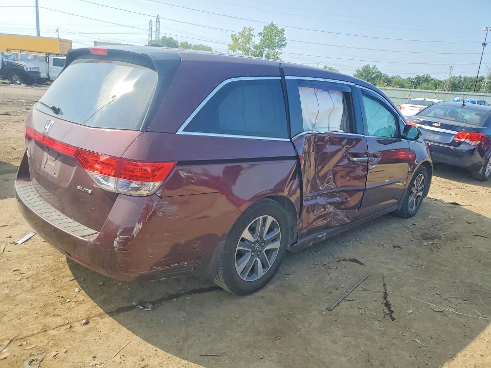 2015 Honda Odyssey მანქანა იყიდება აუქციონზე, vin: 5FNRL5H97FB005754, აუქციონის ნომერი: 65992826