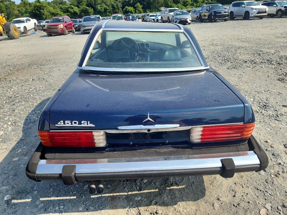 1978 Mercedes-benz 450 Sl მანქანა იყიდება აუქციონზე, vin: 10704412031585, აუქციონის ნომერი: 66243576