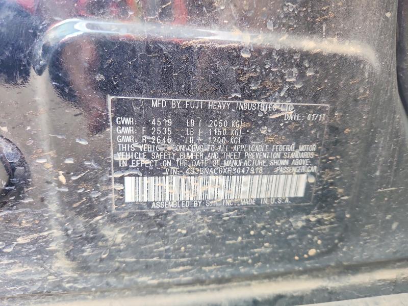 Aukcja sprzedaży 2017 Subaru Legacy, vin: 4S3BNAC6XH3047918, numer aukcji: 64319406