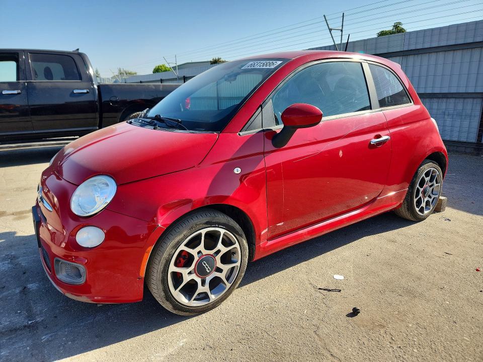 Продаж на аукціоні авто 2013 Fiat 500, vin: 3C3CFFBR8DT674422, номер лоту: 66315886