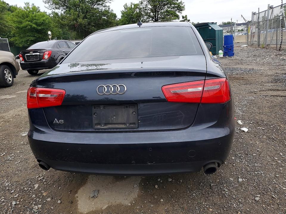 2014 Audi A6 მანქანა იყიდება აუქციონზე, vin: WAUGFAFC8EN094334, აუქციონის ნომერი: 66104416