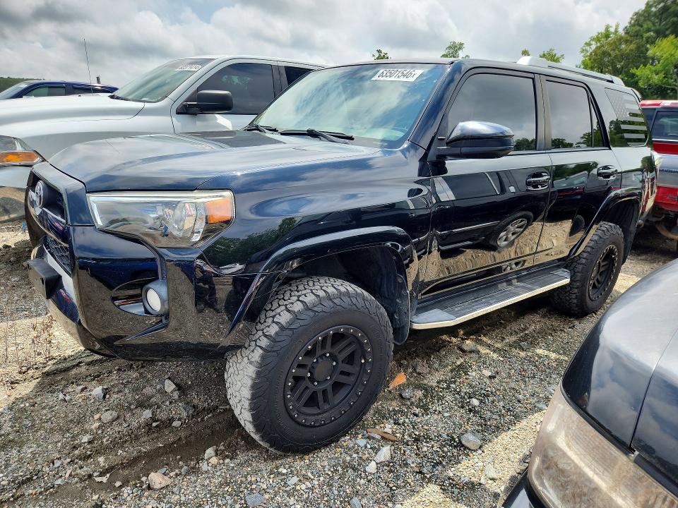2015 Toyota 4runner მანქანა იყიდება აუქციონზე, vin: JTEBU5JRXF5227954, აუქციონის ნომერი: 63501546