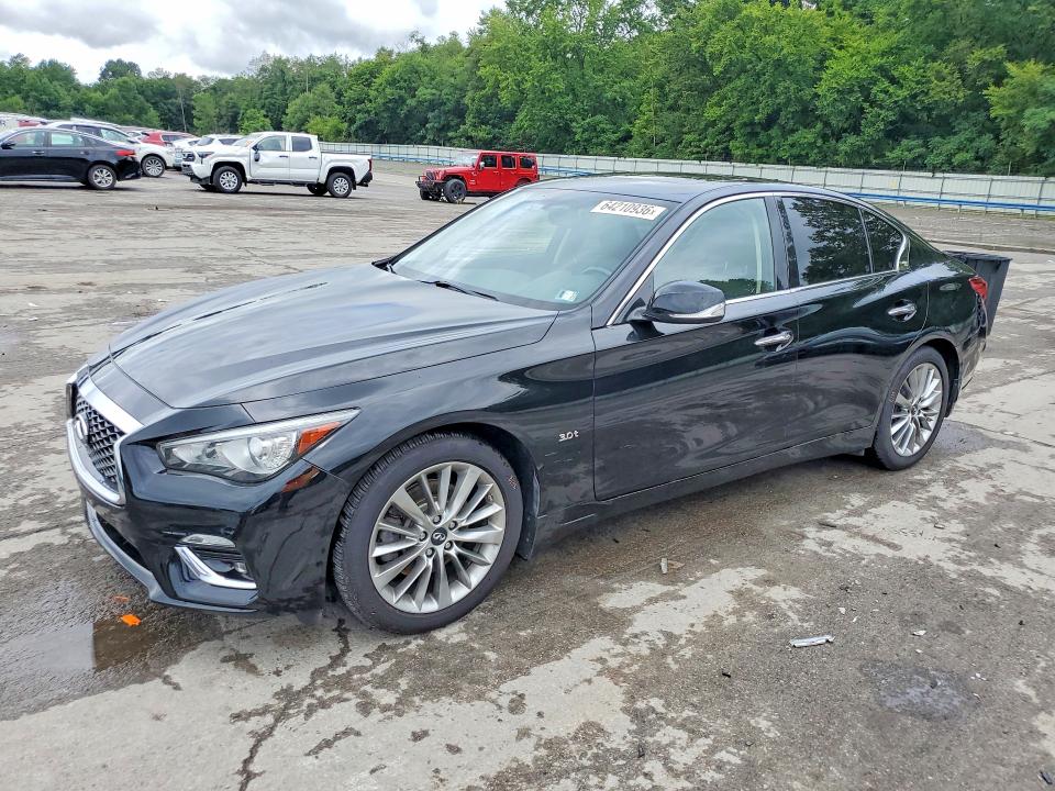Продаж на аукціоні авто 2019 Infiniti Q50, vin: JN1EV7ARXKM553458, номер лоту: 64210936