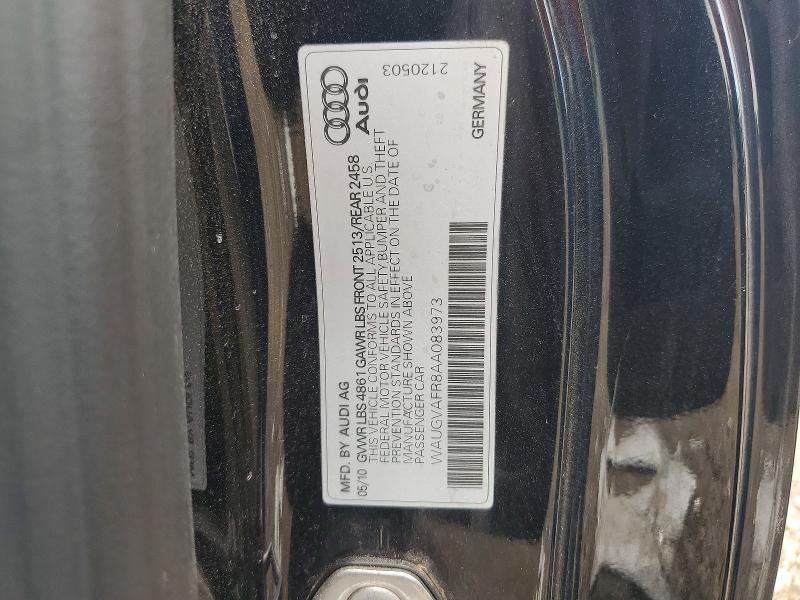 Aukcja sprzedaży 2010 Audi S5, vin: WAUGVAFR8AA083973, numer aukcji: 65720046