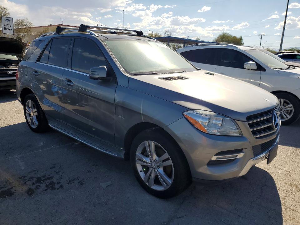 66472566 :رقم المزاد ، 4JGDA2EBXCA009268 vin ، 2012 Mercedes-benz Ml مزاد بيع