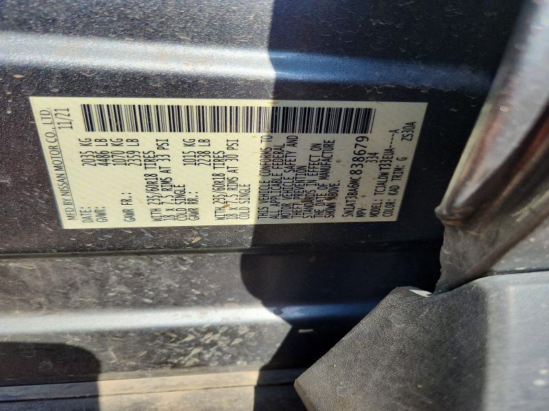 Aukcja sprzedaży 2021 Nissan Rogue, vin: 5N1AT3BA6MC838679, numer aukcji: 63590776