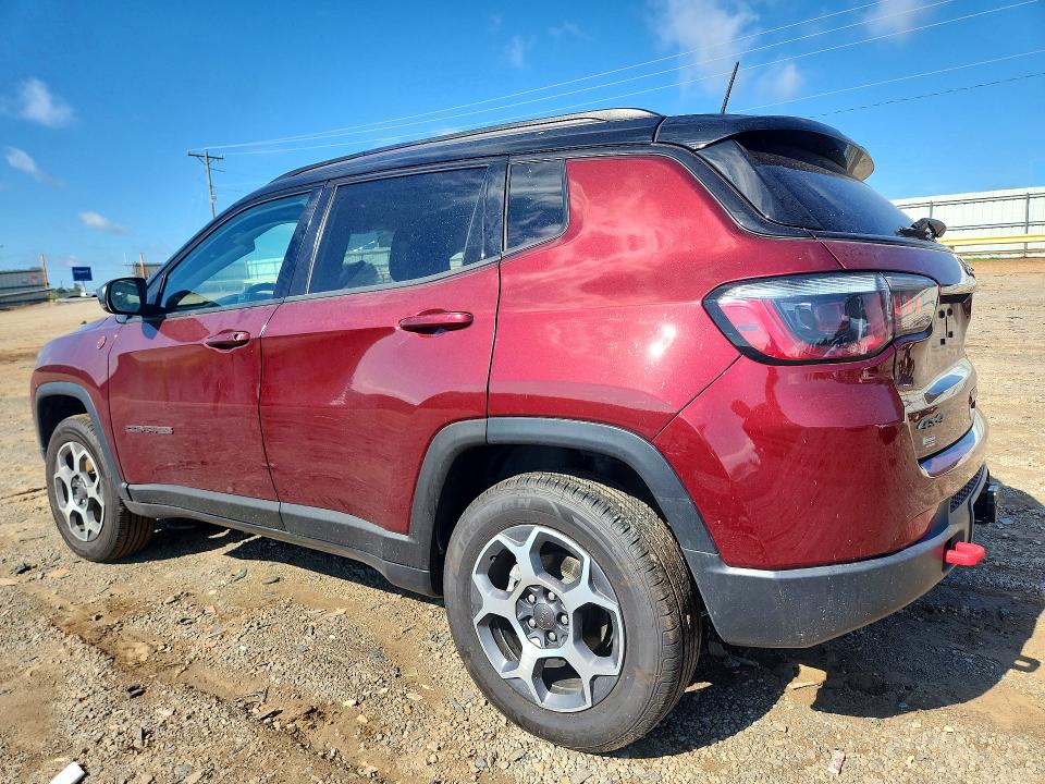 63853146 :رقم المزاد ، 3C4NJDDB1NT226189 vin ، 2022 Jeep Compass مزاد بيع