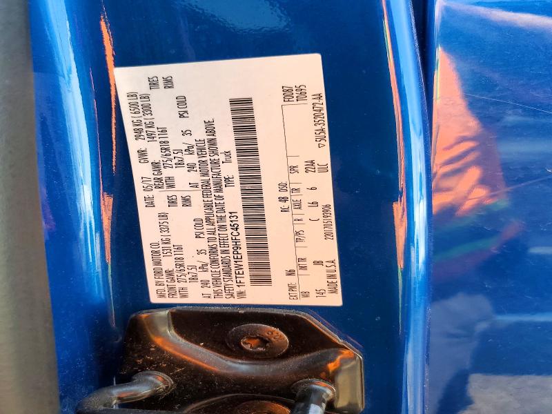 Продажа на аукционе авто 2017 Ford F150, vin: 1FTEW1EP9HFC45131, номер лота: 64401166