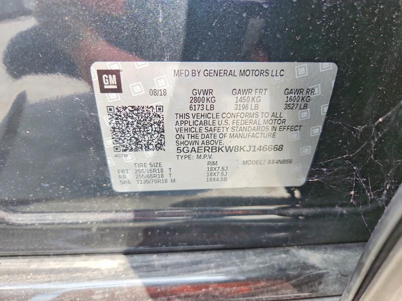 Aukcja sprzedaży 2019 Buick Enclave, vin: 5GAERBKW8KJ146668, numer aukcji: 64585906