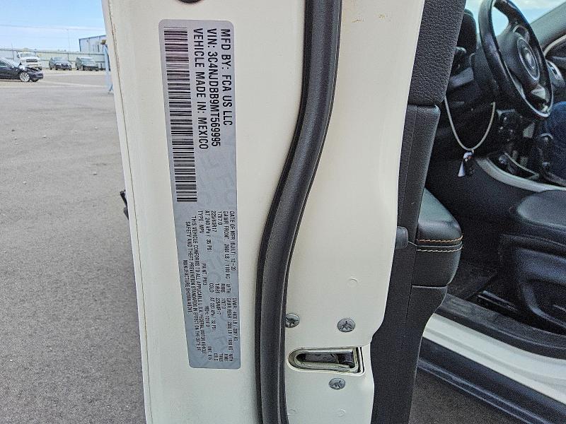 66313976 :رقم المزاد ، 3C4NJDBB9MT569995 vin ، 2021 Jeep Compass مزاد بيع