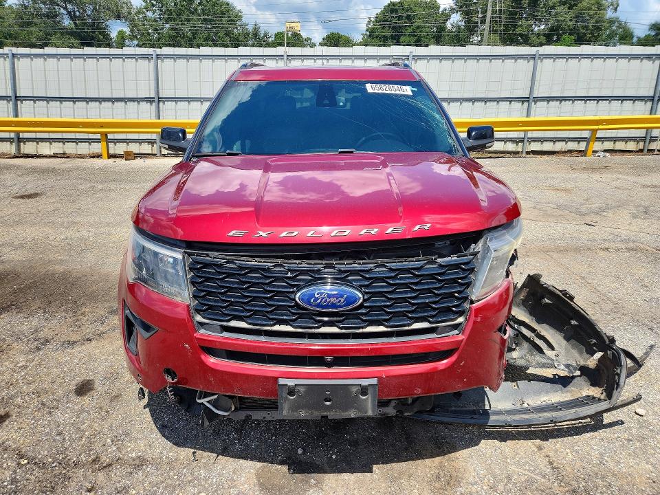 65828546 :رقم المزاد ، 1FM5K8GT4JGC63109 vin ، 2018 Ford Explorer مزاد بيع