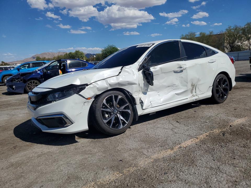 65518736 :رقم المزاد ، 2HGFC2F81MH541006 vin ، 2021 Honda Civic مزاد بيع