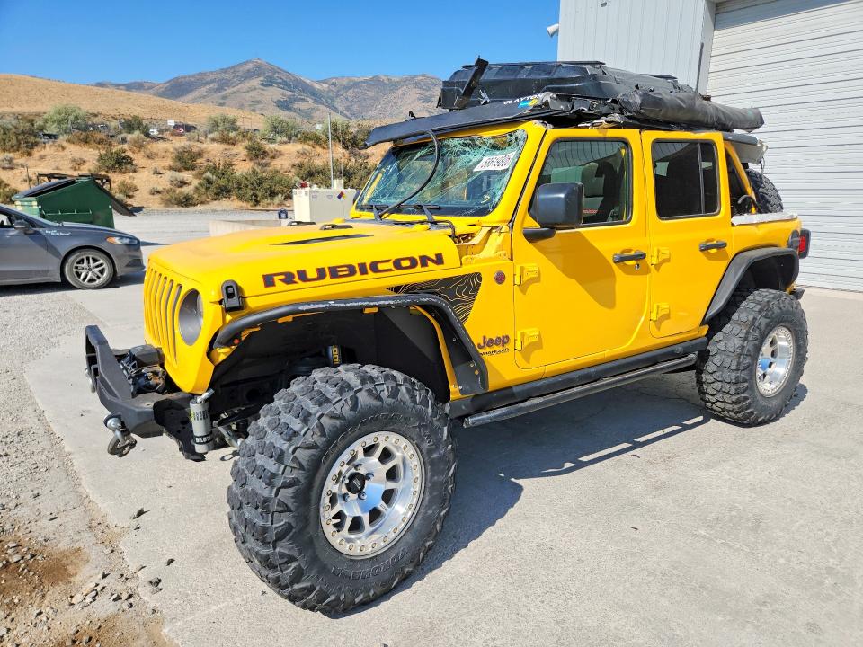 58619806 :رقم المزاد ، 1C4HJXFNXJW332201 vin ، 2018 Jeep Wrangler Unlimited مزاد بيع