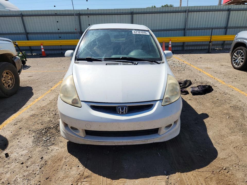 Auction sale of the 2007 Honda Fit, vin: JHMGD38687S011080, lot number: 67181046