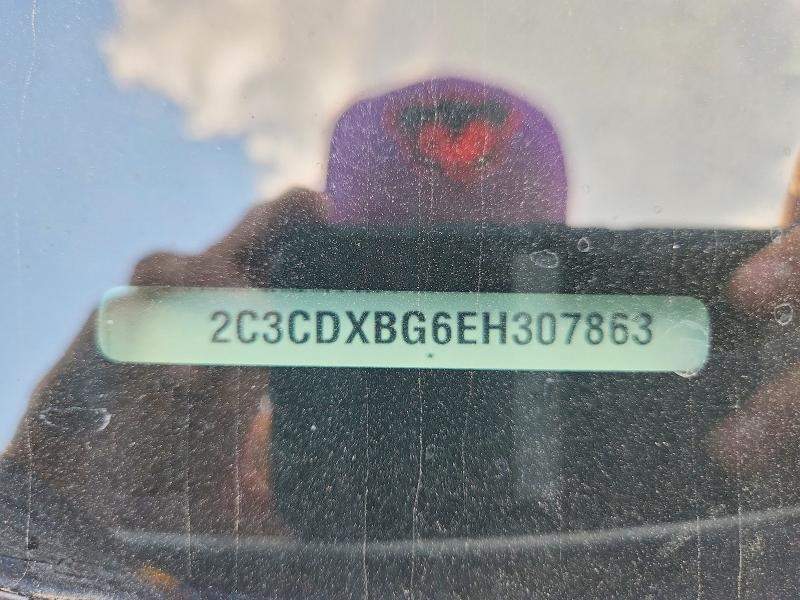 63125706 :رقم المزاد ، 2C3CDXBG6EH307863 vin ، 2014 Dodge Charger مزاد بيع