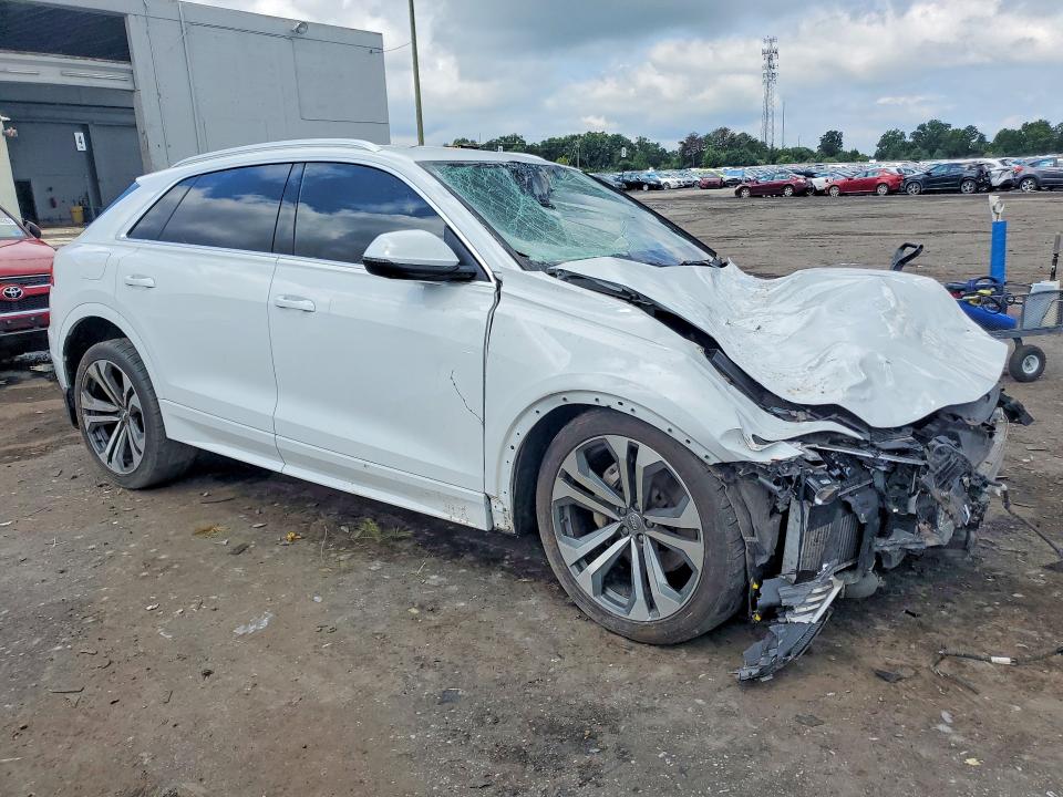 2019 Audi Q8 მანქანა იყიდება აუქციონზე, vin: WA1CVAF18KD034651, აუქციონის ნომერი: 63250146