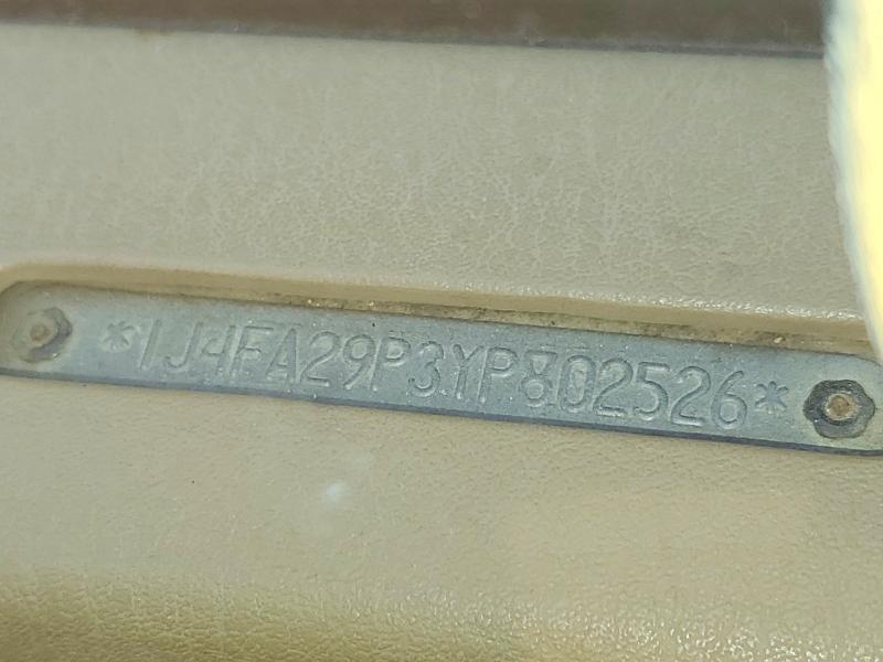 Aukcja sprzedaży 2000 Jeep Wrangler / Tj, vin: 1J4FA29P3YP802526, numer aukcji: 65432466