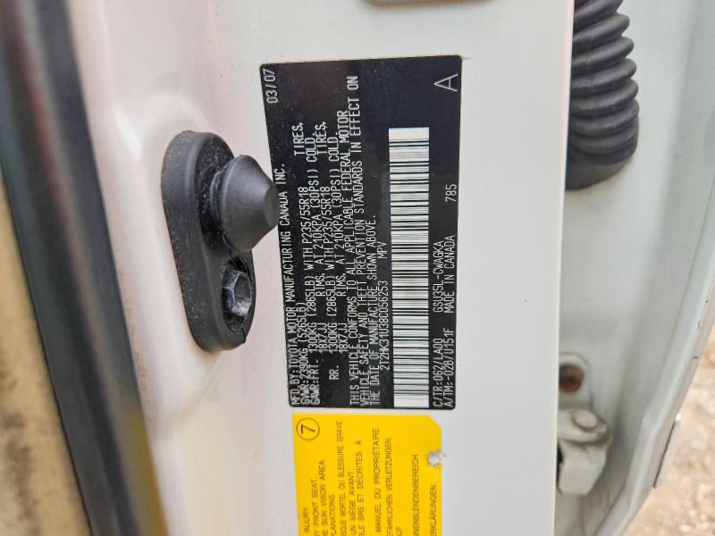 64531176 :رقم المزاد ، 2T2HK31U38C056253 vin ، 2008 Lexus Rx مزاد بيع