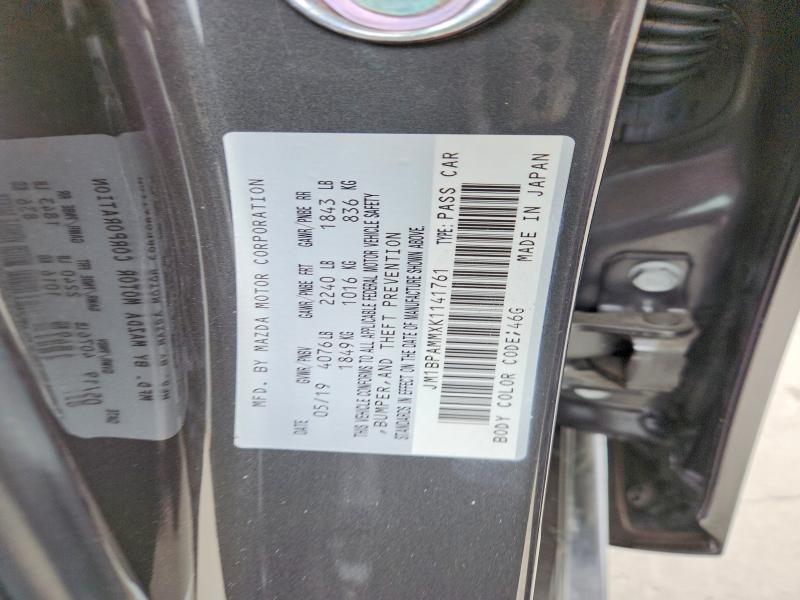 Продаж на аукціоні авто 2019 Mazda 3, vin: JM1BPAMMXK1141761, номер лоту: 66272196