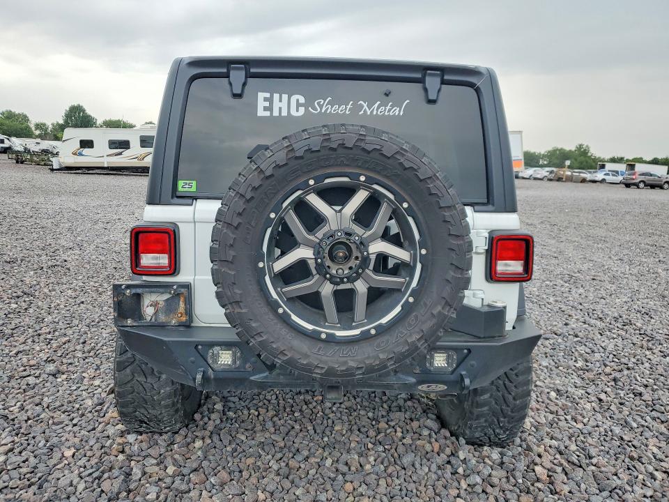 63211656 :رقم المزاد ، 1C4HJXDGXLW201910 vin ، 2020 Jeep Wrangler Unlimited مزاد بيع