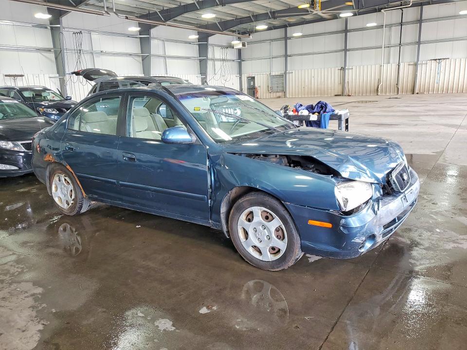 2003 Hyundai Elantra მანქანა იყიდება აუქციონზე, vin: KMHDN45D13U620497, აუქციონის ნომერი: 66740126