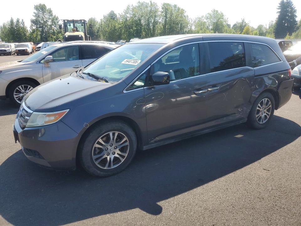 59407306 :رقم المزاد ، 5FNRL5H61CB128841 vin ، 2012 Honda Odyssey مزاد بيع