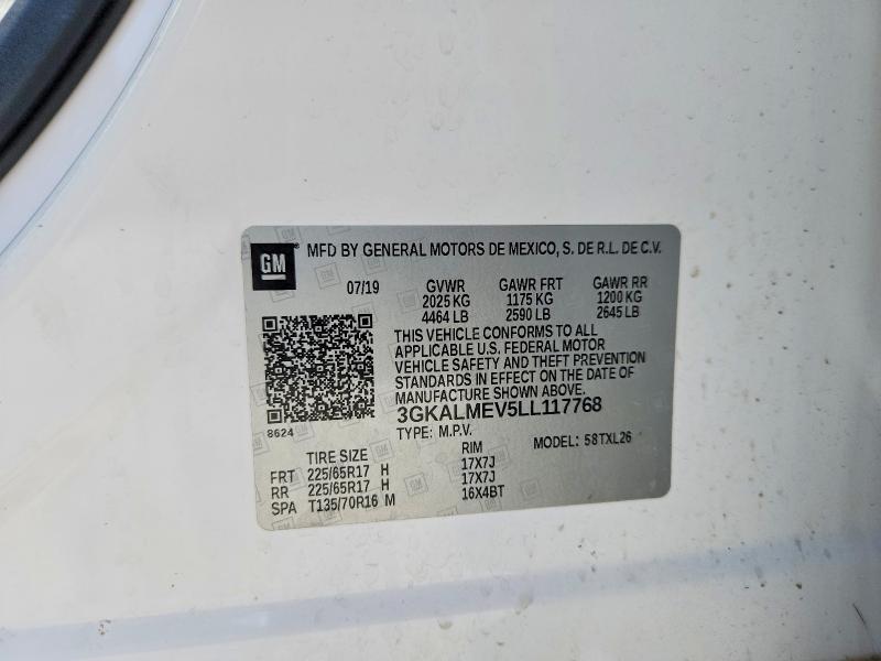 Продажа на аукционе авто 2020 Gmc Terrain, vin: 3GKALMEV5LL117768, номер лота: 64754916