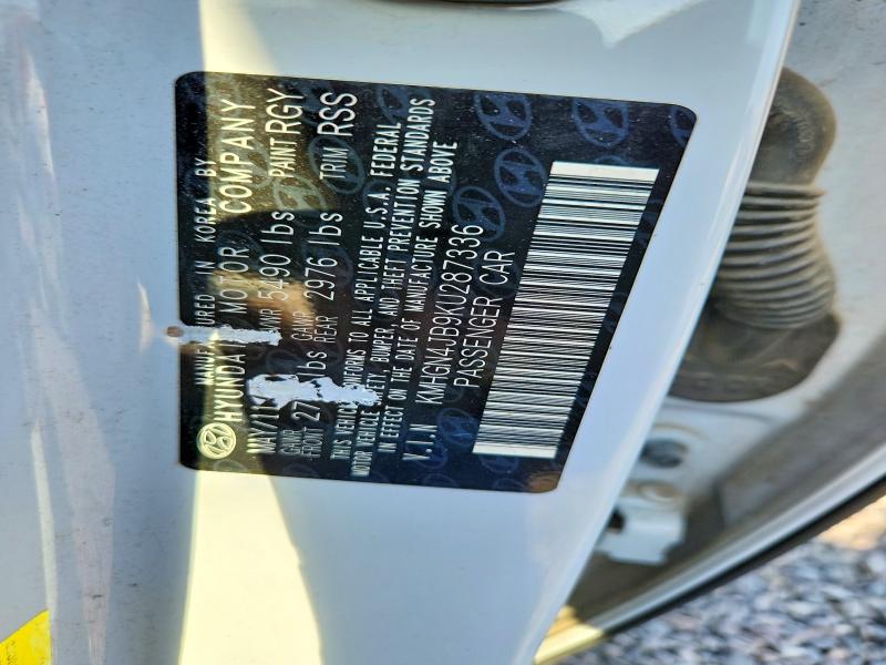 Продажа на аукционе авто 2019 Genesis G80, vin: KMHGN4JB9KU287336, номер лота: 66828196