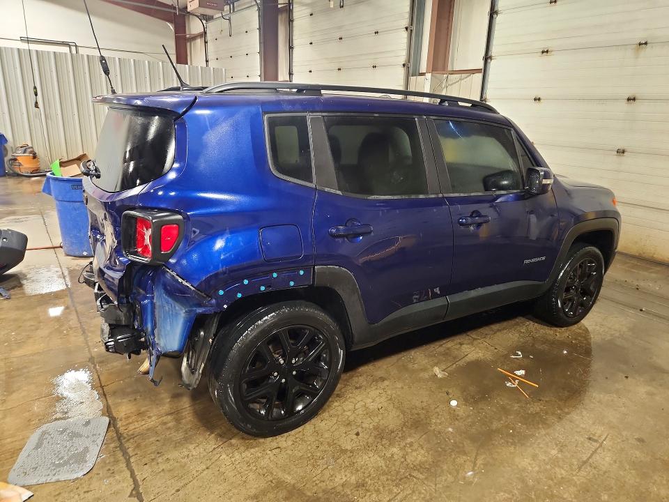 66013046 :رقم المزاد ، ZACCJBBB3HPG24143 vin ، 2017 Jeep Renegade مزاد بيع