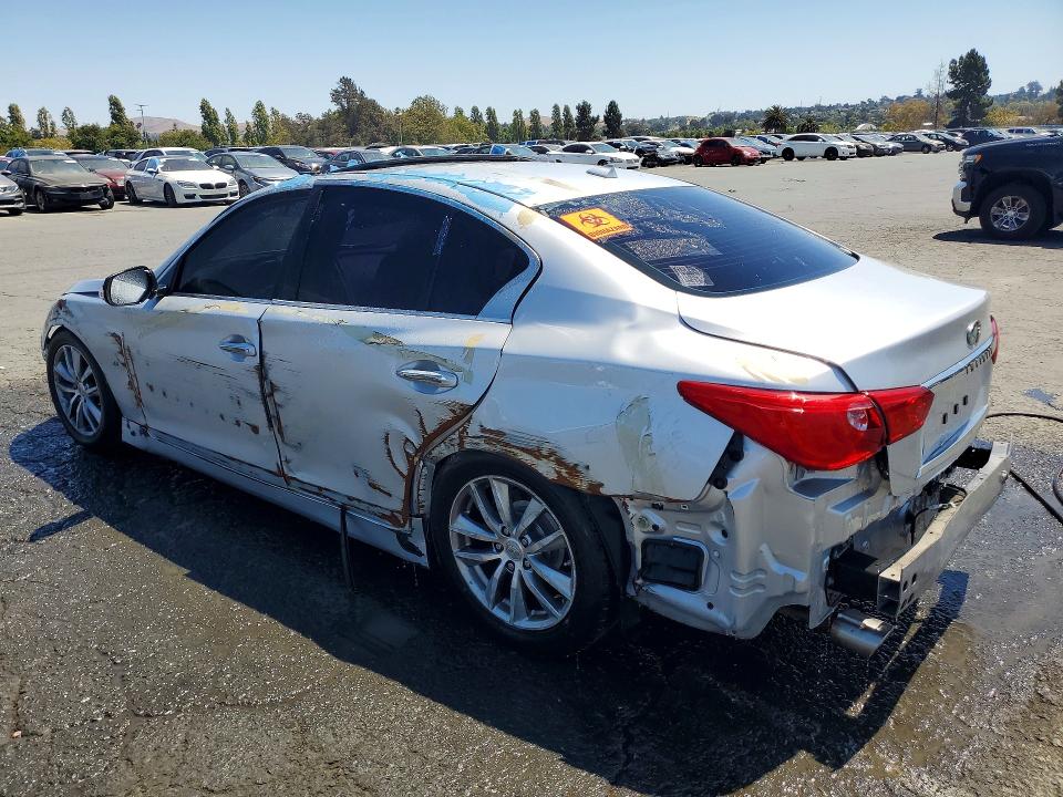 2014 Infiniti Q50 მანქანა იყიდება აუქციონზე, vin: JN1BV7AP7EM692369, აუქციონის ნომერი: 63953016