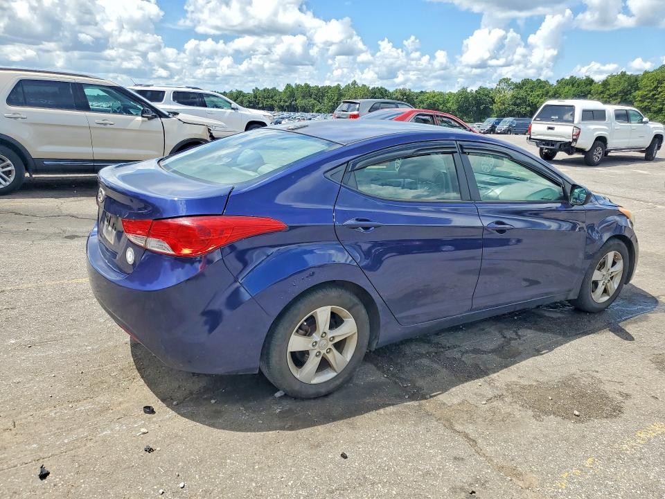 64081546 :رقم المزاد ، 5NPDH4AE6CH142274 vin ، 2012 Hyundai Elantra مزاد بيع
