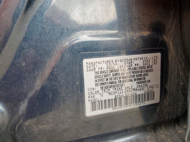 Aukcja sprzedaży 2014 Nissan Sentra, vin: 3N1AB7AP4EY221071, numer aukcji: 64370876