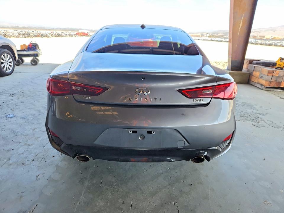 64585136 :رقم المزاد ، JN1CV7EL7HM320093 vin ، 2017 Infiniti Q60 مزاد بيع